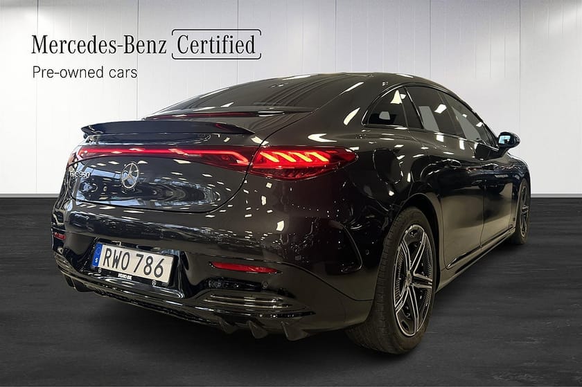 Bild 4 av Mercedes-Benz EQE 350 AMG Advanced Plus | Drag | Luftfjädring | Elstolar
