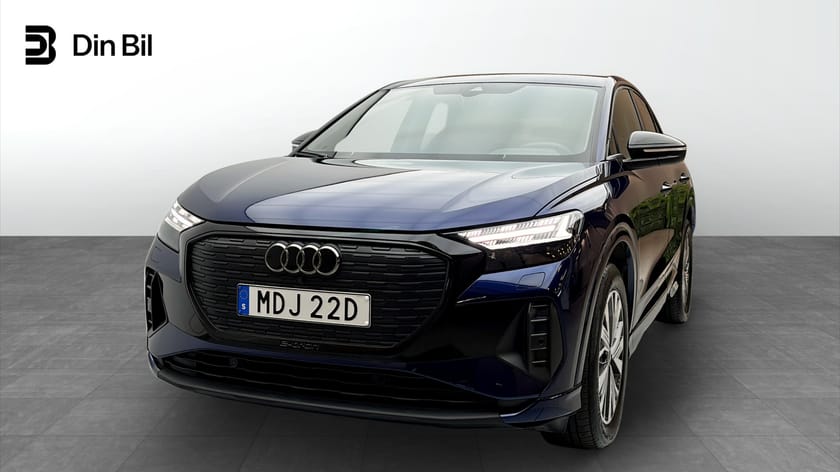 Bild 1 av Audi Q4 45 Sportback e-tron quattro 286HK NAV Backkamera Black Optik