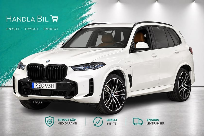 Bild 1 av BMW X5 xDrive50e M-Sport H/K HUD Luft 360° Moms 490hk