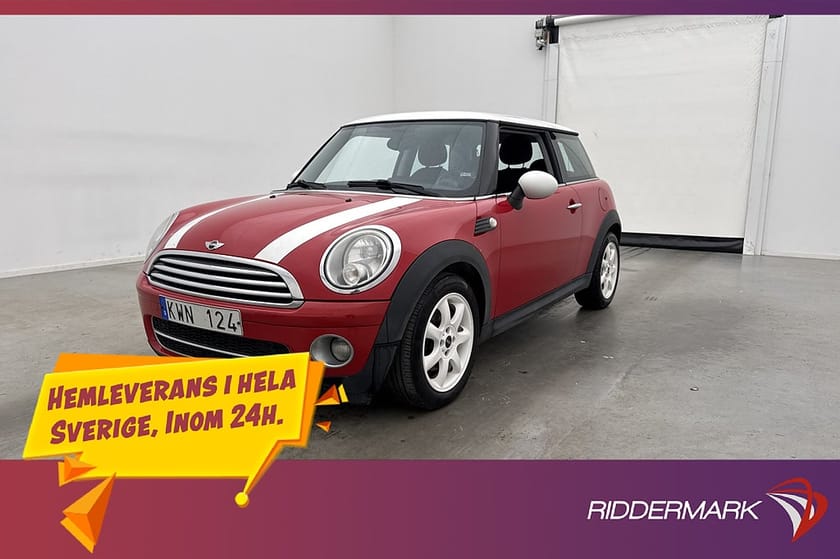 Bild 3 av MINI Cooper D 109hk Värmare Halvskinn Fullservad En-Brukare
