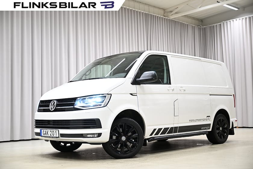 Bild 3 av Volkswagen Transporter DSG 204HK R-Edtion|LED|Nedlackad|Elbaklucka|Läder|SeUtr