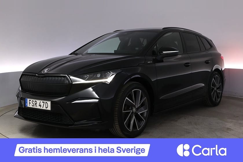Bild 1 av Škoda Enyaq iV 80x Skoda Sportline BLIS AdapFarth Kamera Navi
