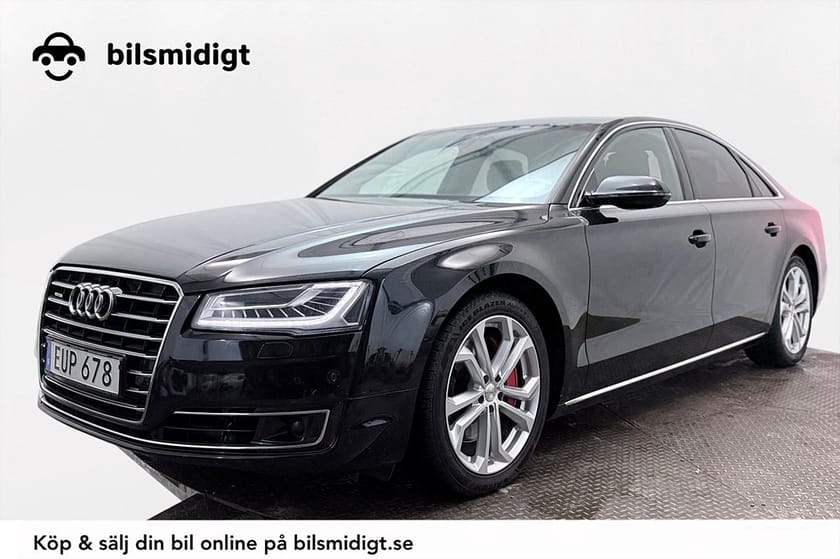 Bild 1 av Audi A8 3.0 TDI Quattro Drag Luftfjädr Läder Nav Kamera BOSE