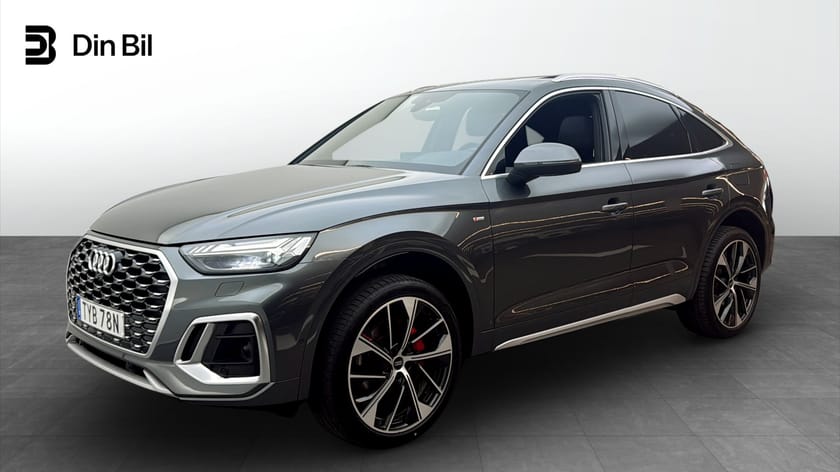 Bild 1 av Audi Q5 55 Sportback TFSI e quattro q S-line 367hk/Pano/Luftfjädring/Headup