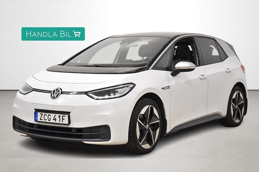 Bild 1 av Volkswagen ID.3 Pro Performance 1st Edt HUD Pano P-Värm Massage