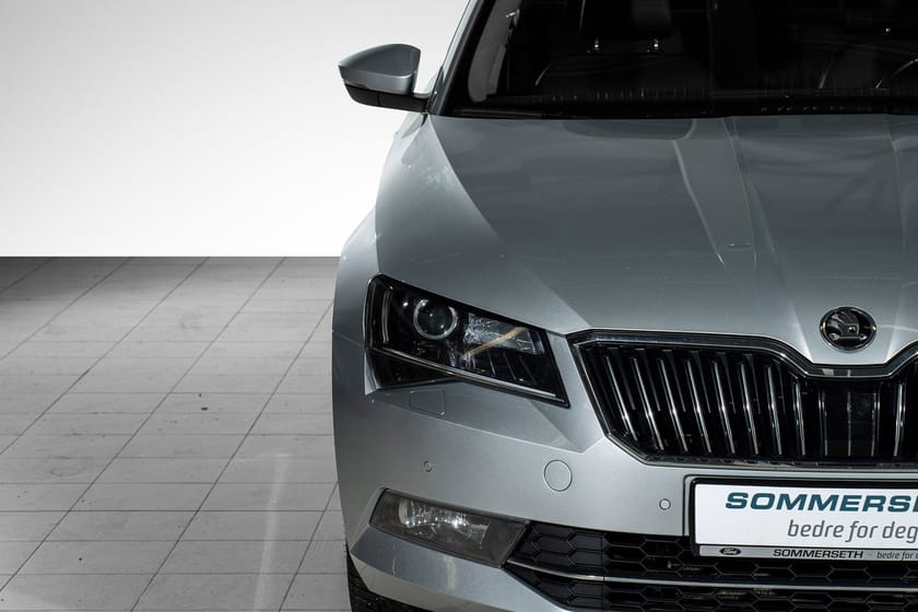 Bilde 3 av Škoda Superb Stasjonsvogn 4x4/Skinn/Automat/Dieselvarmer +++