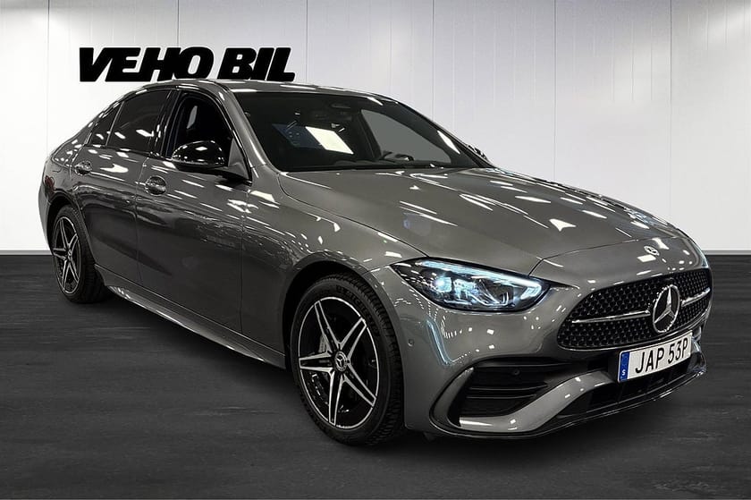 Bild 2 av Mercedes-Benz C 300 de 300de AMG Line Kamera Navi Carplay Night Package