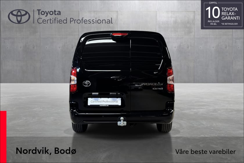 Bilde 4 av Toyota ProAce City Electric L2 2 skyvedører Elektrisk (50kWt) Comfort