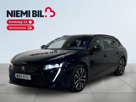 Peugeot 508 SW Hybrid GT Premium Drag 360° GPS Carplay S/V-hjul
