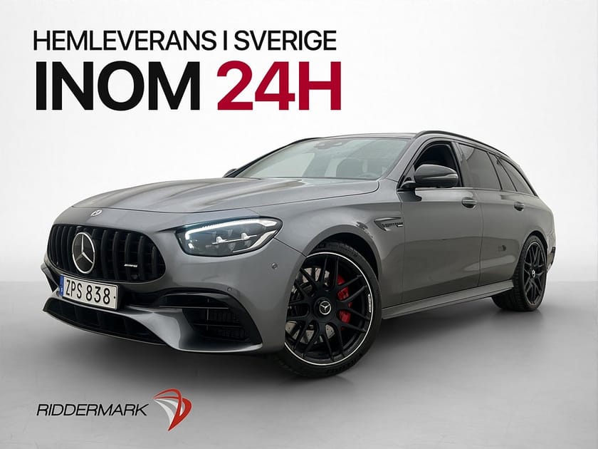 Bild 3 av Mercedes-Benz AMG E 63 S T 4MATIC+ E63 612hk Pano Burm HuD