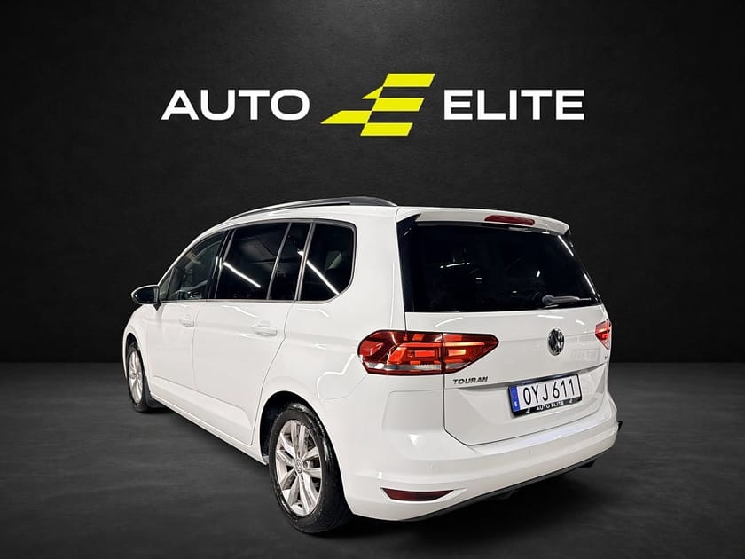 Bild 3 av Volkswagen Touran 7-seater 7 SITS|1.2 TSI|KAMREM BYTT|SoV-DÄCK|PDC|ACC|VÄRMARE