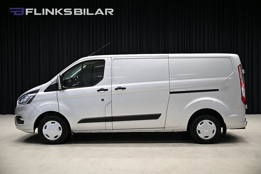 Bild 2 av Ford Transit Custom 300 130HK L2 Dubbeldörr|Inredd|Drag|Värmare|Lågmil|Leasbar