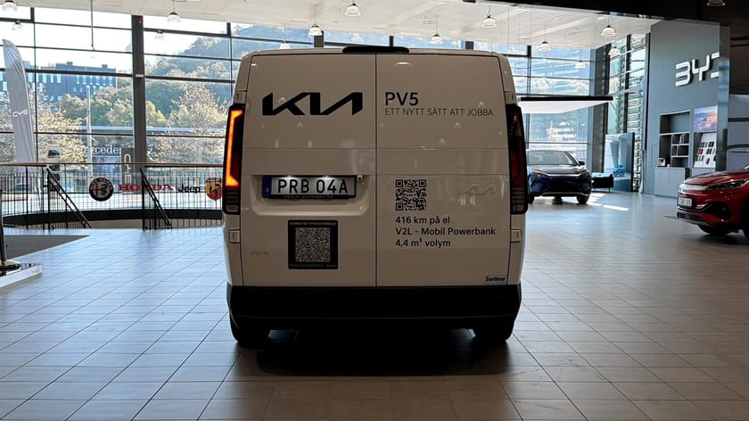 Bild 5 av Kia PV5 Cargo PLUS PRO 4DR LONG RANGE DEMO