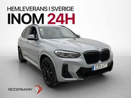 BMW X3 xDrive30e M Sport HiFi Kamera CarPlay Skinn Dragkrok