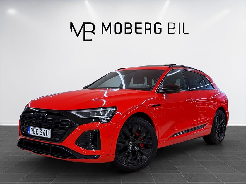 Bild 1 av Audi Q8 50 e-tron quattro 340hk S Line B&O Pano 360 Navi Drag Keyless