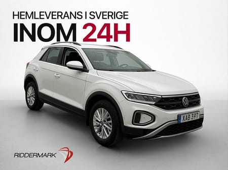 Volkswagen T-Roc 1.0 TSI 110hk Cockpit Sensorer CarPlay