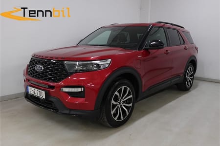 Ford Explorer Plug-In Hybrid 7-Sits Hybri ST Massage 360° Pano B&O Drag MOMS