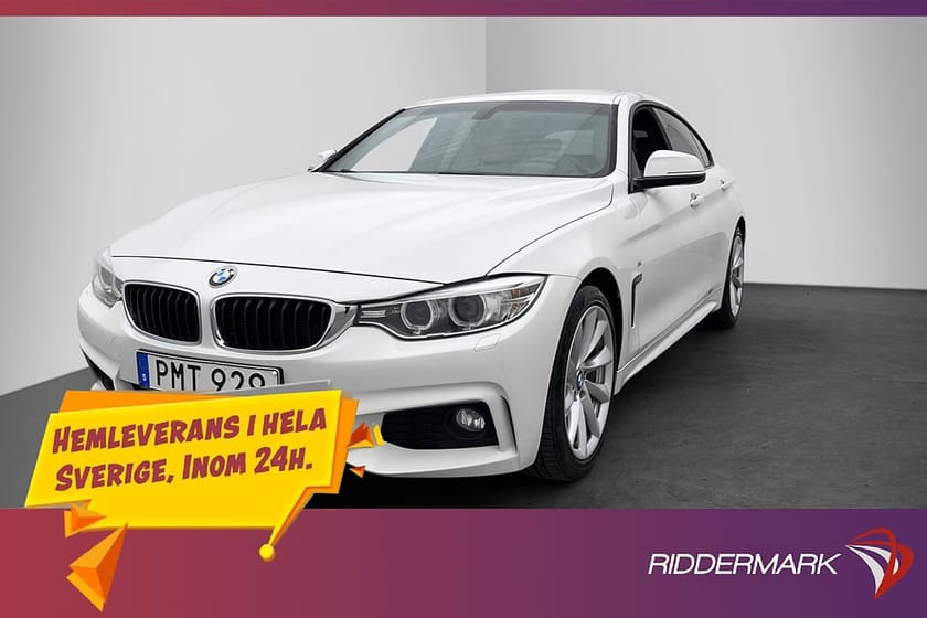 Bild 1 av BMW 420d Gran Coupé 420 D GC 190hk M-Sport Läder Keyless Dragkrok P-Sensorer