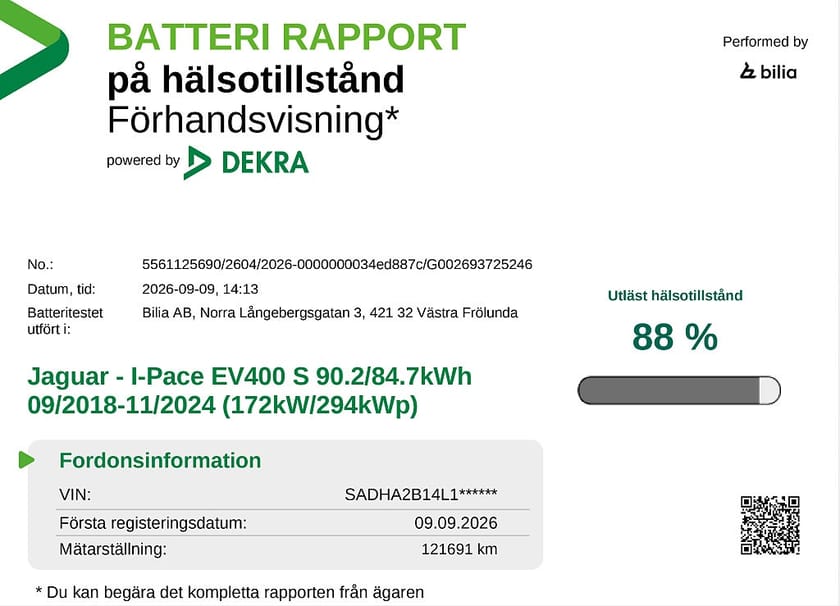 Bild 2 av Jaguar I-Pace EV400