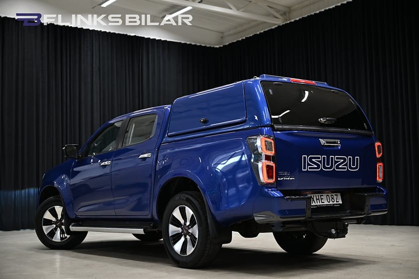 Bild 4 av Isuzu D-Max Crew Cab 163HK Automat|Kåpa|Drag|Värmare|EnÄgare|Leasbar|SeUtr!
