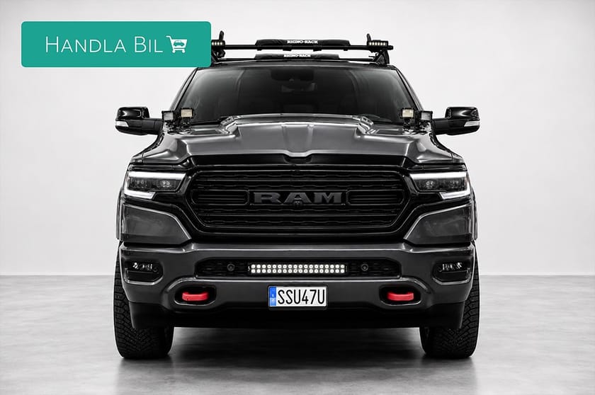 Bild 3 av RAM 1500 Crew Cab 5.7 V8 HEMI 4x4 Night Släde Rhino Luft Moms 395hk