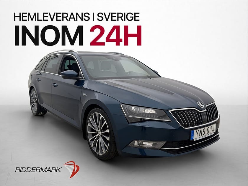 Bild 3 av Škoda Superb Kombi Skoda 2.0 TDI 4x4 L&K Pano Drag Canton Skinn Kamera