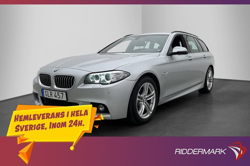 Bild 1 av BMW 520d xDrive Touring 520 M Sport Navi HiFi Skinn Dragkrok