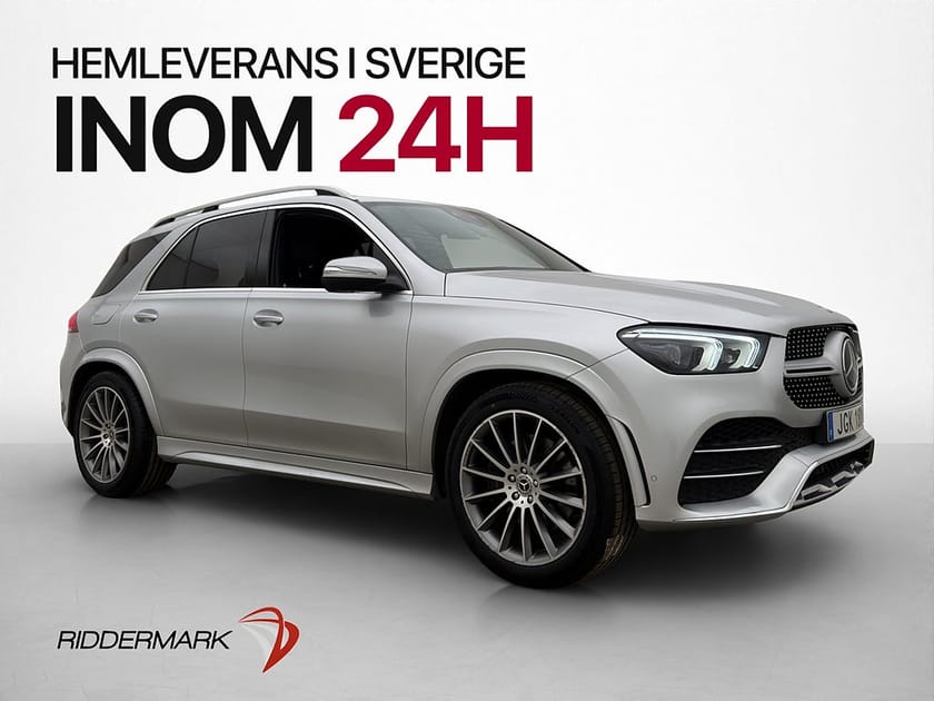 Bild 1 av Mercedes-Benz GLE 300 d 4MATIC 4M AMG Line Värmare Luft 360° Drag