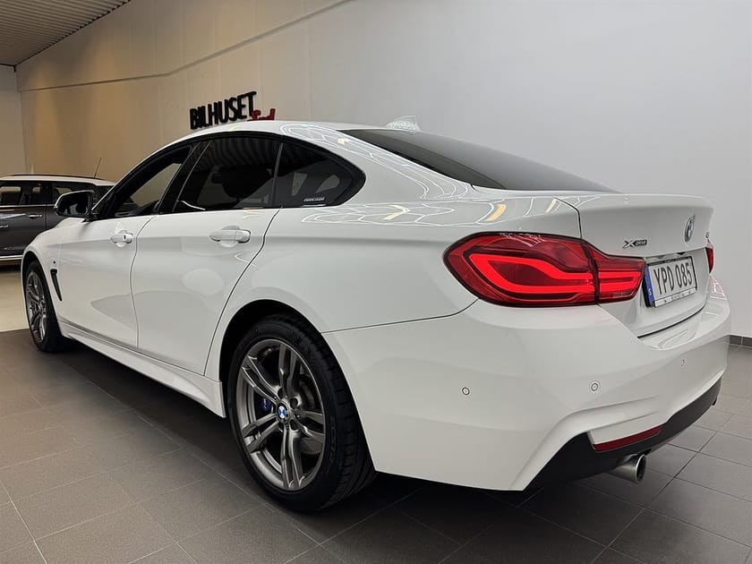 Bild 4 av BMW 440i xDrive Gran Coupé 440 326hk M-Sport HUD/Krok/HK/AdptFart/360K