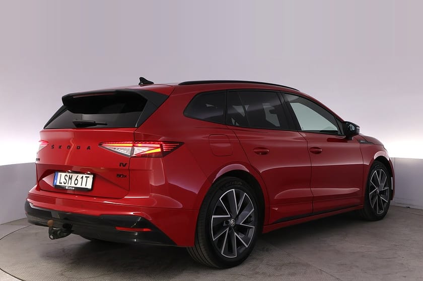 Bild 5 av Škoda Enyaq iV 80x Skoda Sportline Drag BSM HuD Kamera CarPlay