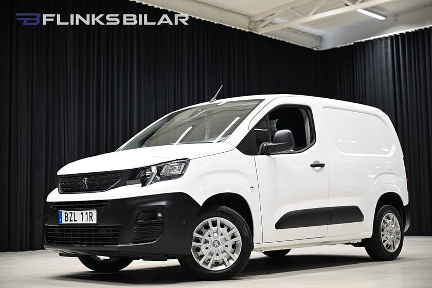 Bild 1 av Peugeot Partner Utökad Last 1.5 BlueHDi 102HK Dragkrok|Dieselvärmare|EnÄgare|Moms