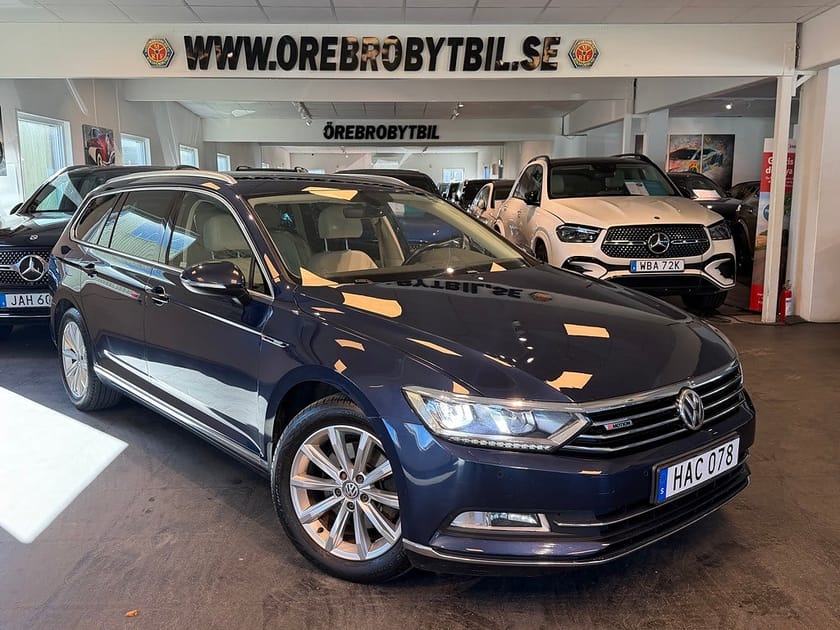 Bild 1 av Volkswagen Passat Sportscombi 2.0 TDI DSG BMT 4Motion GT Drag Värmare