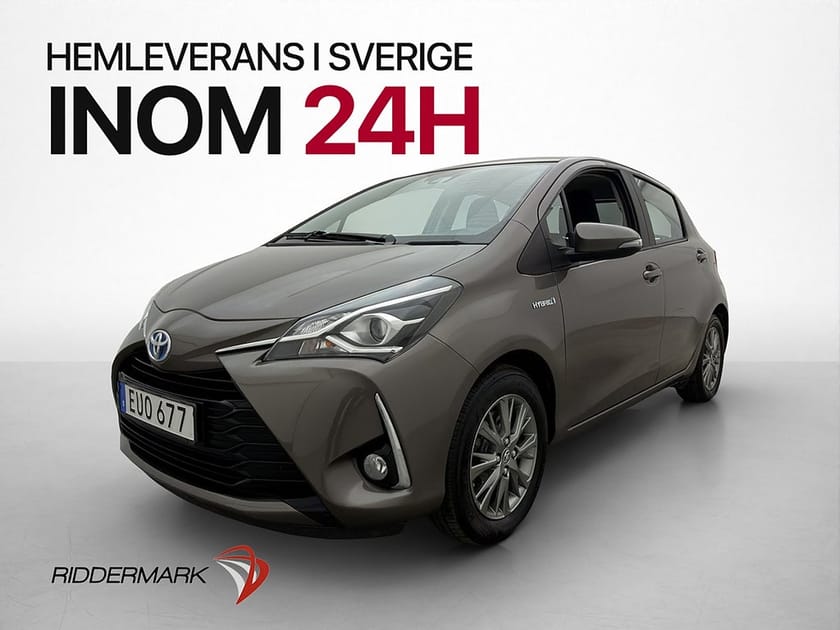Bild 3 av Toyota Yaris Hybrid e-CVT 101hk Active Kamera Bluetooth AC
