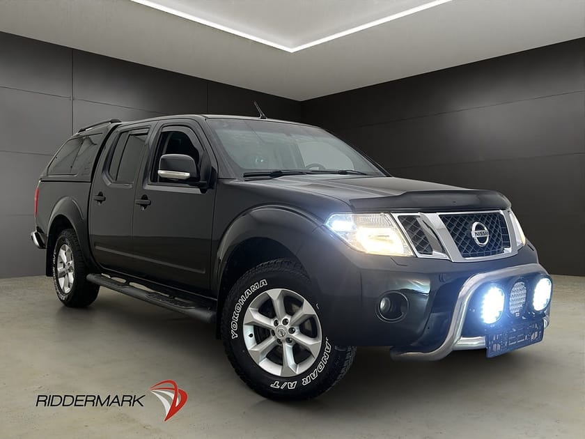 Bild 1 av Nissan Navara Dubbelhytt 2.5 dCi 4x4 Drag Diff Flakkåpa Farthållare