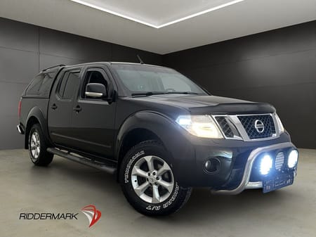 Nissan Navara Dubbelhytt 2.5 dCi 4x4 Drag Diff Flakkåpa Farthållare