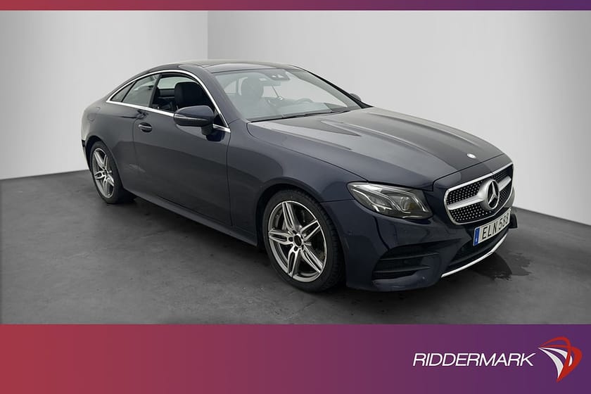 Bild 3 av Mercedes-Benz E 300 Coupé 245hk AMG Panorama Kamera Värmare