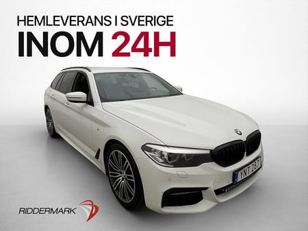 BMW 520d xDrive Touring 190hk M Sport Värmare 360° Skinn Navi Drag