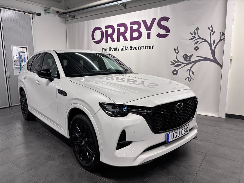 Bild 1 av Mazda CX-60 PHEV 327hk Homura, Conv & Sound, Akustikrutor fram 2026