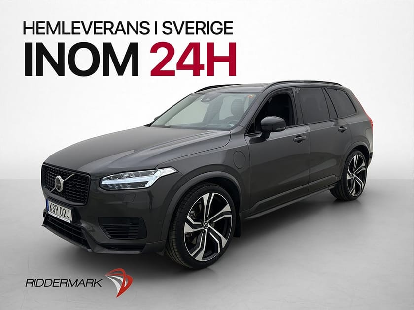 Bild 1 av Volvo XC90 T8 AWD Plug-In Ultra Dark 7-Sits Pano B&W P-Värm