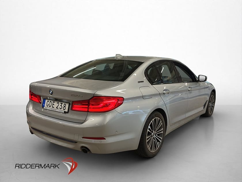 Bild 5 av BMW 530e iPerformance Sedan 252hk Sport line Kamera Navi Halvskinn