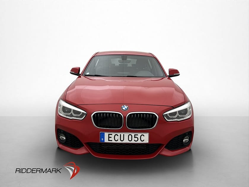 Bild 2 av BMW 118i 136hk M Sport Sportfjädring Läder Keyless Låga Mil