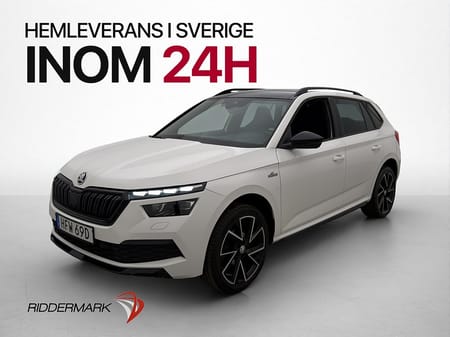 Škoda Kamiq Skoda 115hk Monte Carlo Pano Kamera Adapt CarPlay