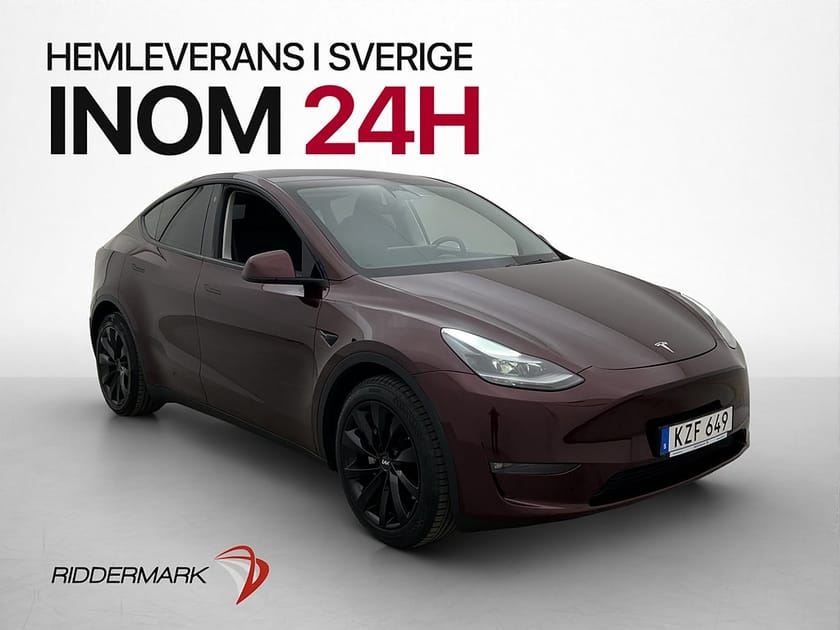 Bild 1 av Tesla Model Y Long Range AWD 514hk Drag Autopilot Pano MOMS