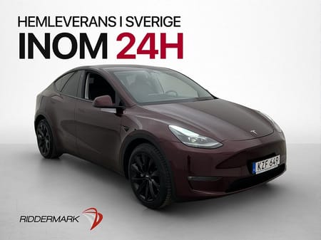 Tesla Model Y Long Range AWD 514hk Drag Autopilot Pano MOMS