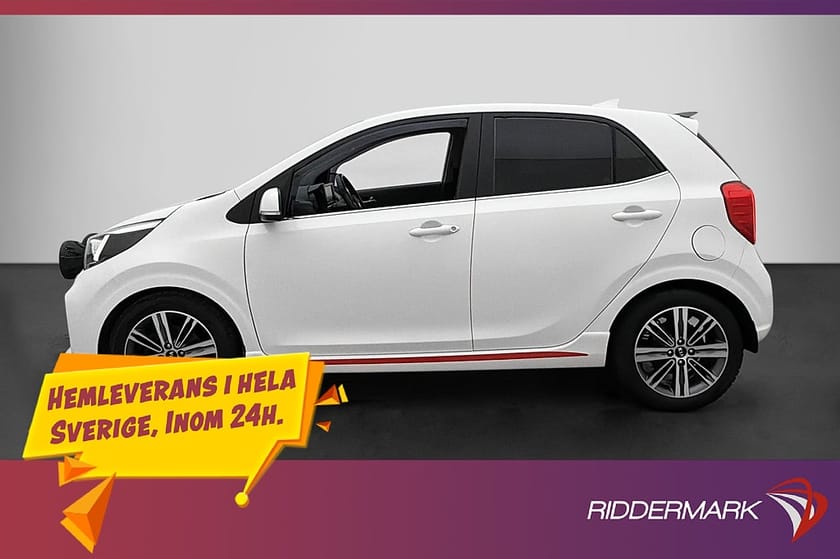 Bild 4 av Kia Picanto 1.0 T-GDI 100hk GT-Line Kamera CarPlay Rattvärme