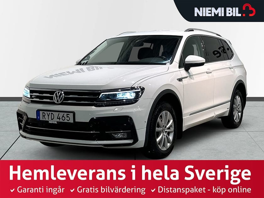 Bild 1 av Volkswagen Tiguan Allspace 7-sätes 7-sits R-line Dvärm Cockpit Massage Drag SoV