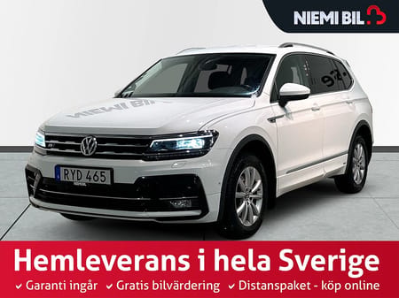 Volkswagen Tiguan Allspace 7-sätes 7-sits R-line Dvärm Cockpit Massage Drag SoV