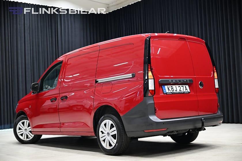 Bild 5 av Volkswagen Caddy Cargo Maxi DSG 122HK Dubbeldörr|LED|Inredd|GPS|Backkamera|Leasbar