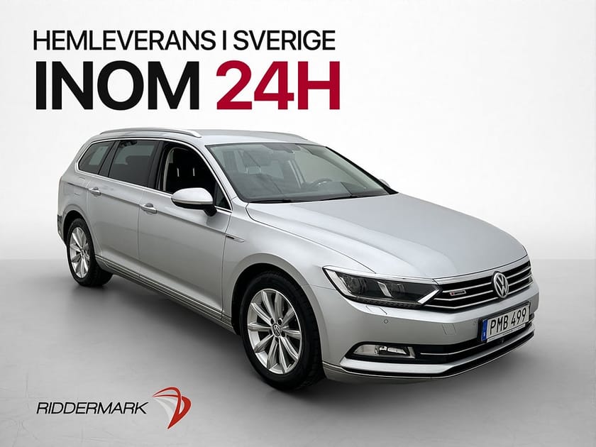 Bild 1 av Volkswagen Passat Sportscombi TDI 4M 190hk GT Kamrem-Bytt 360° Värm Drag