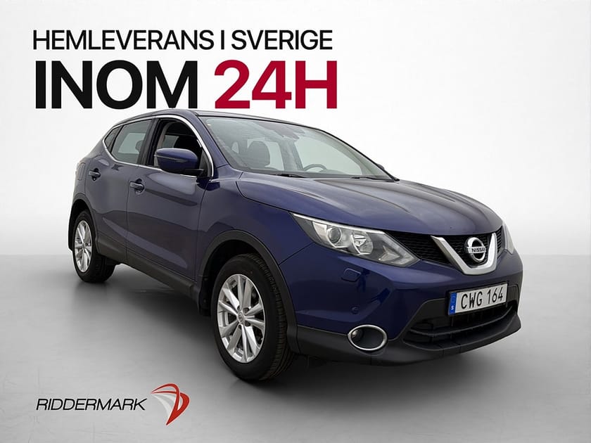Bild 3 av Nissan Qashqai 1.2 DIG-T Acenta Drag Kamera Navi Två-Brukare